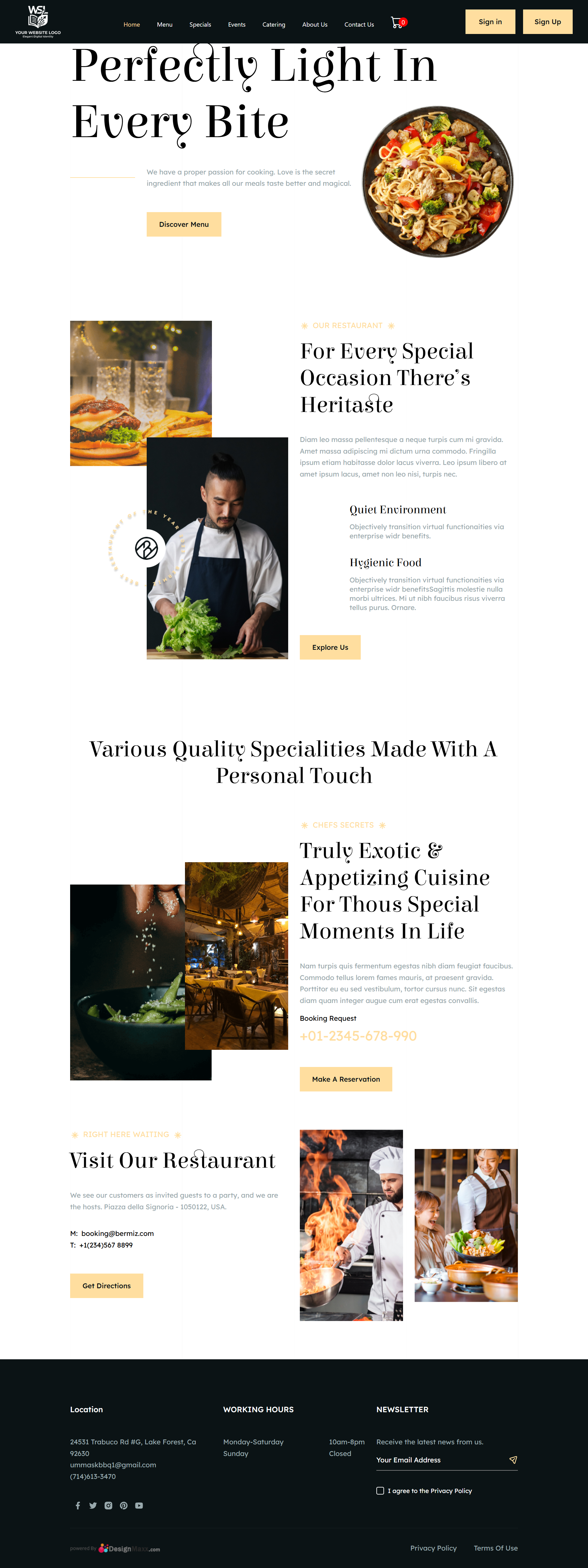 Template  6 Bermiz Light Mode